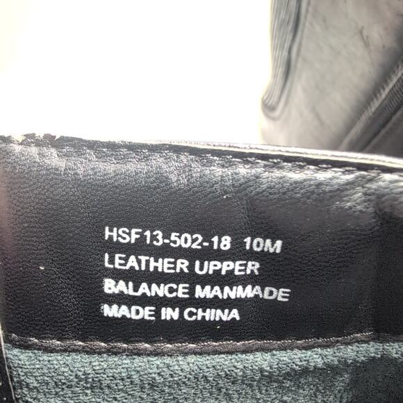 David Tate Branson Extra Wide Calf BlackLeather Riding Boots Women's 10M Stretch - Picture 8 of 9